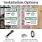 Signmission Hot Surface Sign, 10 in H x 7 in W, Plastic, Hot Surface Do Not Touch Bilingual OS-2PACK-BC-P-710-L-10029 - alternate 4